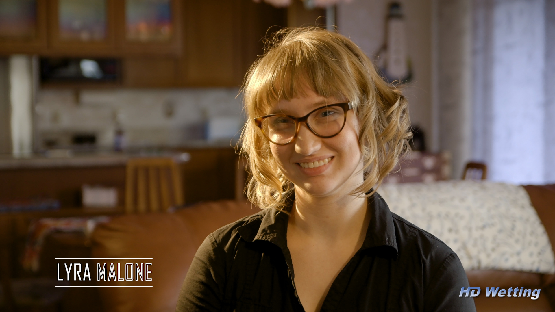intro-1 Lyra smiles as she is interviewed about peeing in her pants