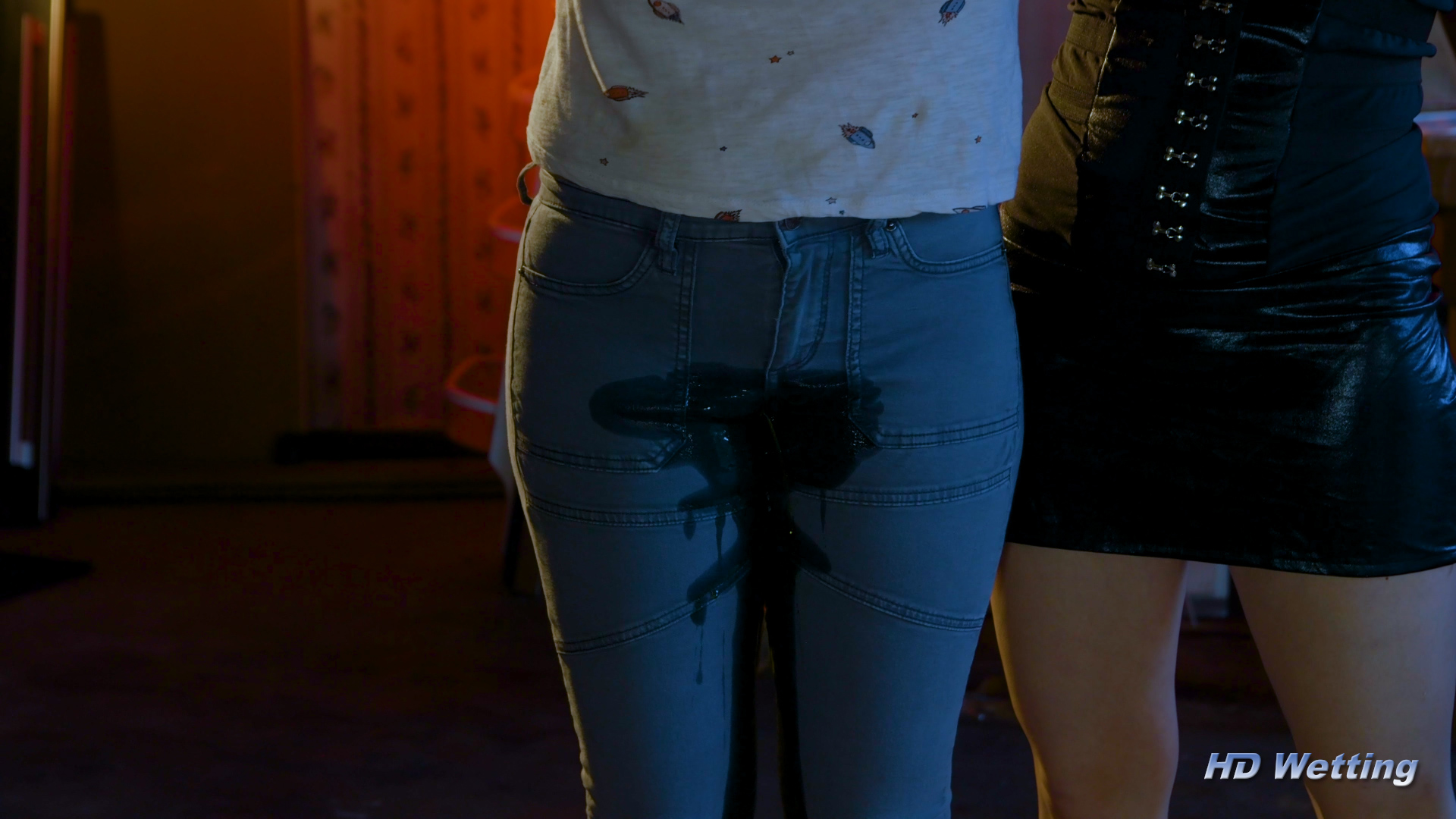 tied-6 Peeing in her pants more.