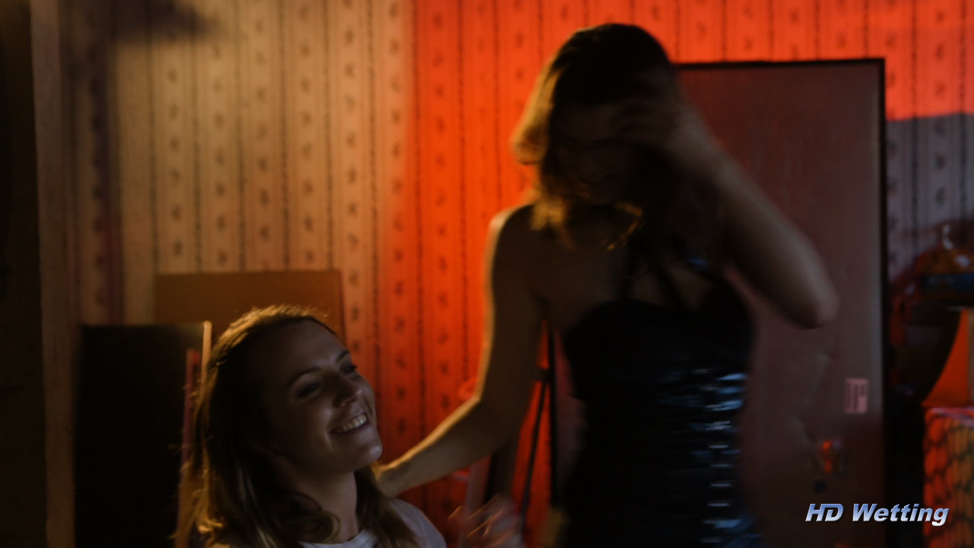 birthday-3 Alisha laughs as Sosha gives her a sexy lap dance.