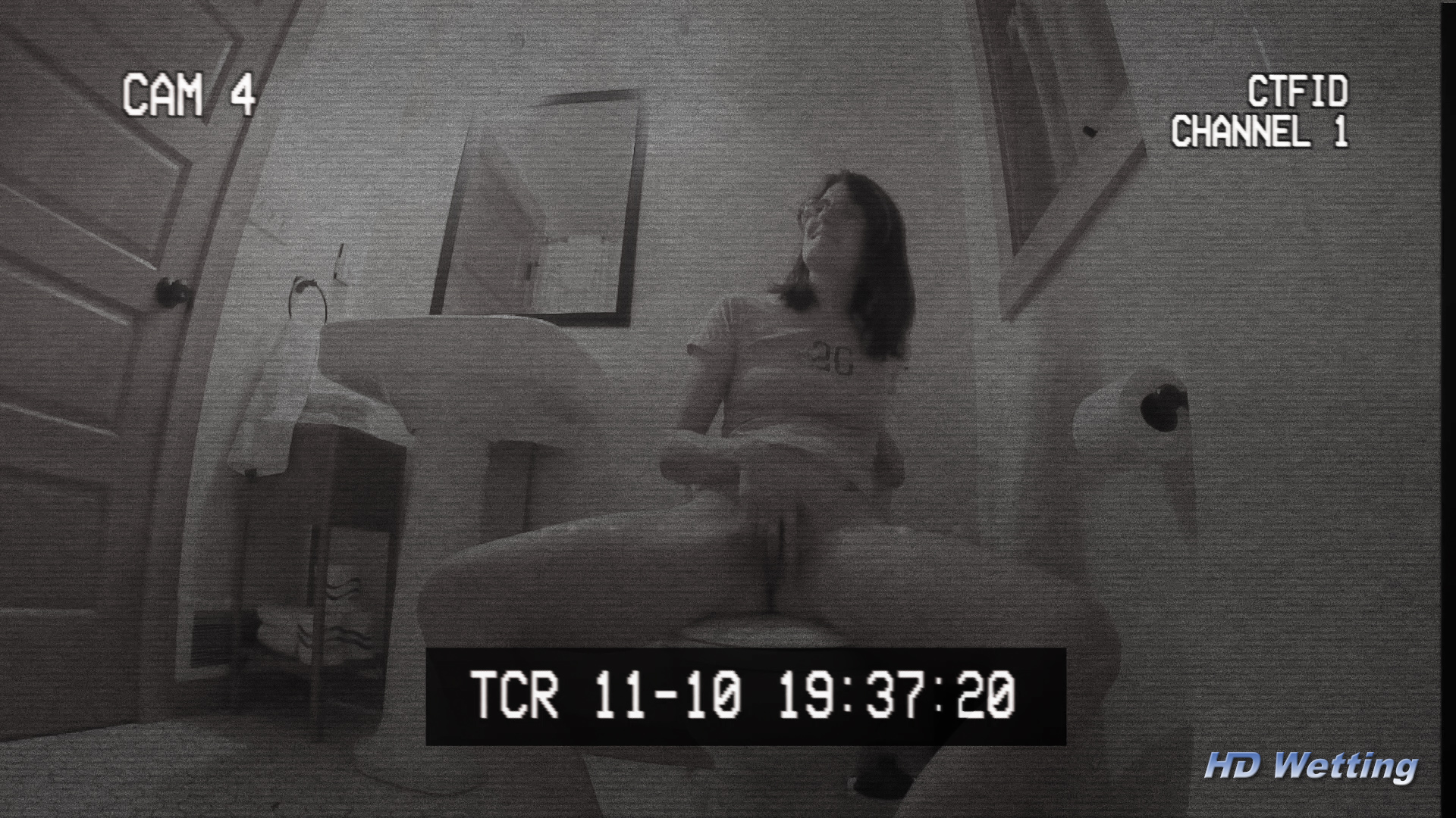 bathroom-3 Hidden bathroom camera catuches Sosha masturbating